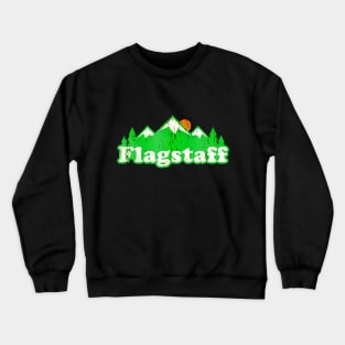 Flagstaff Arizona AZ Shirt Vintage Hiking Mountains Crewneck Sweatshirt